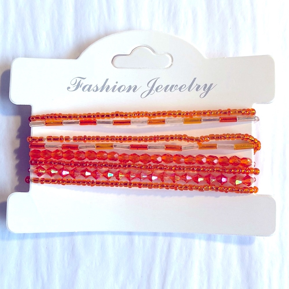 Beaded wrap bracelet 8X - Picture 4 of 4